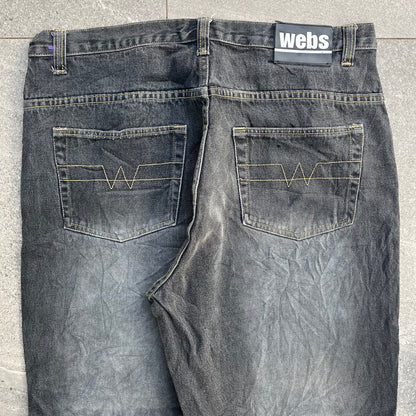 faded baggy webs - 36x30”