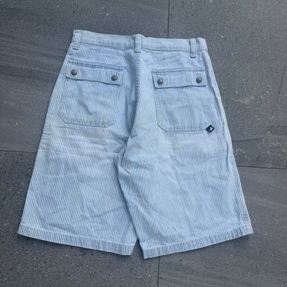 t&cs pinstripe jorts - 30”