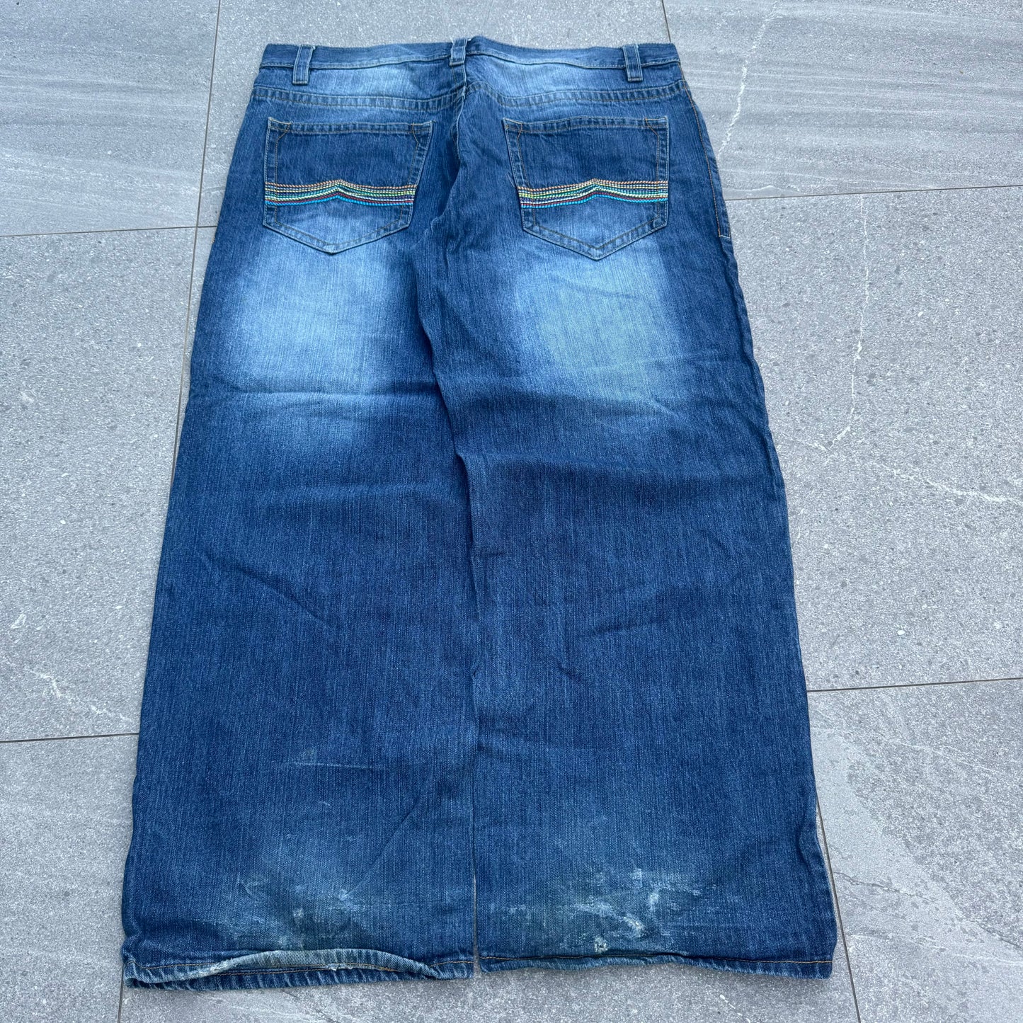 fat avirex jeans - 41x33”
