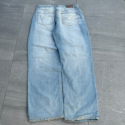 10/10 indigored jeans - 36x32”