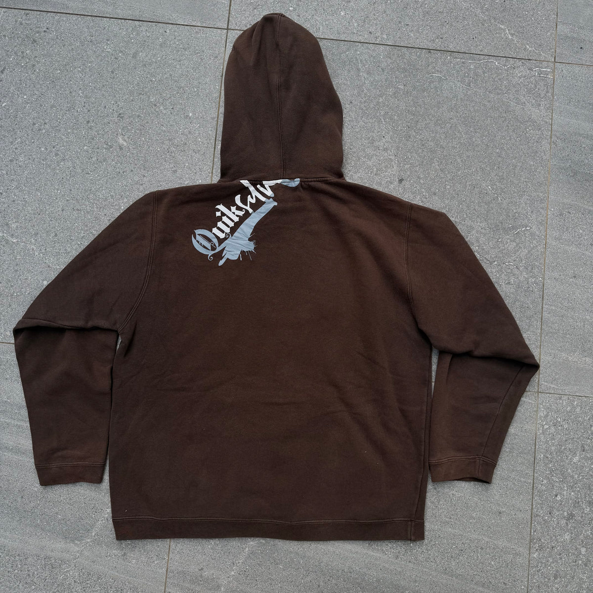 flawless quiksilver choco hoodie - XS/S