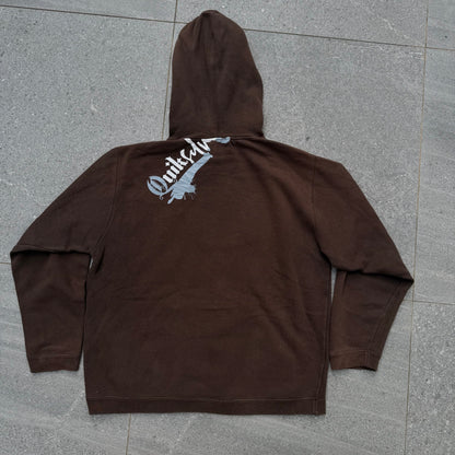 flawless quiksilver choco hoodie - XS/S