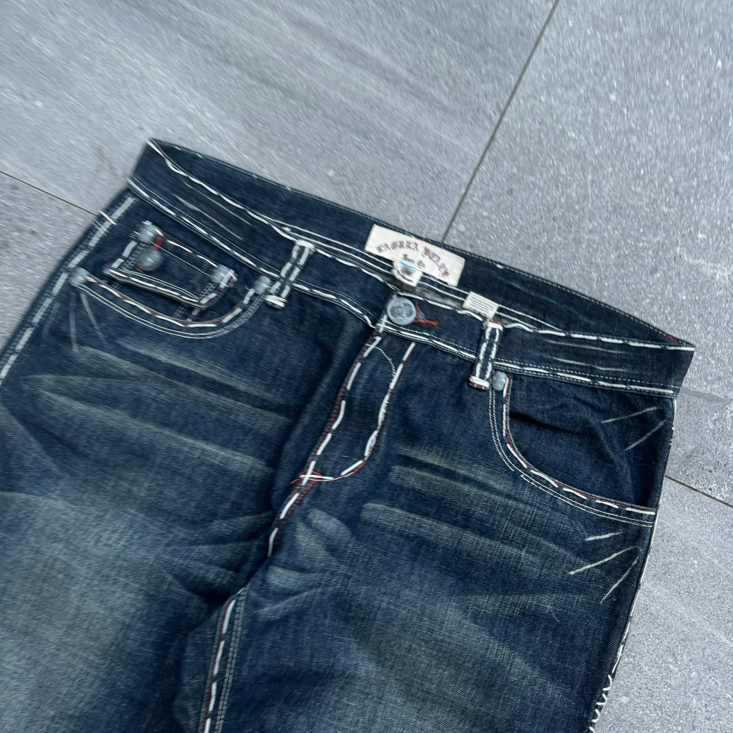 staccccckdd bootcut cross jeans so tuff - 38x37”