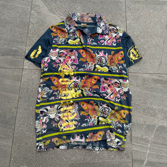 deadstock ed hardy polos - L