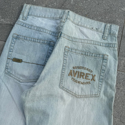 avirex jeans - 33x32”