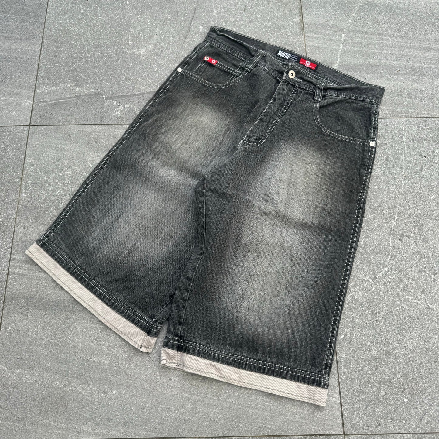 southpole redtab jorts - 32x16”