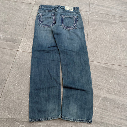 lean hit southpole bootcuts - 34x34”