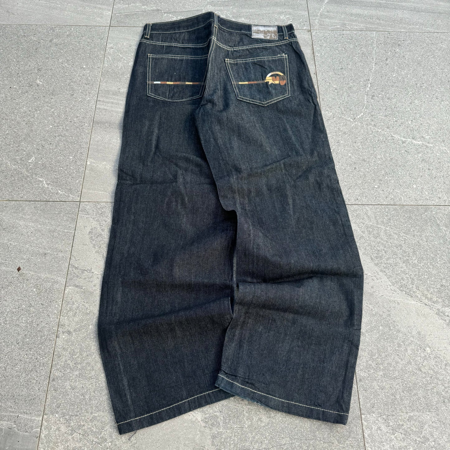 genuinely goated mecca jeans - 36x33”