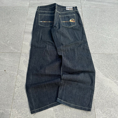 genuinely goated mecca jeans - 36x33”