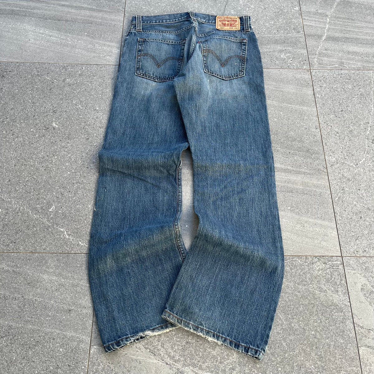 yer mean pair of levi 527 bootcuts - 32x33”