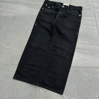 baggy black trueys - 37x30”