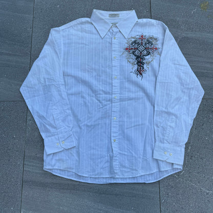 y2k button up - XXL