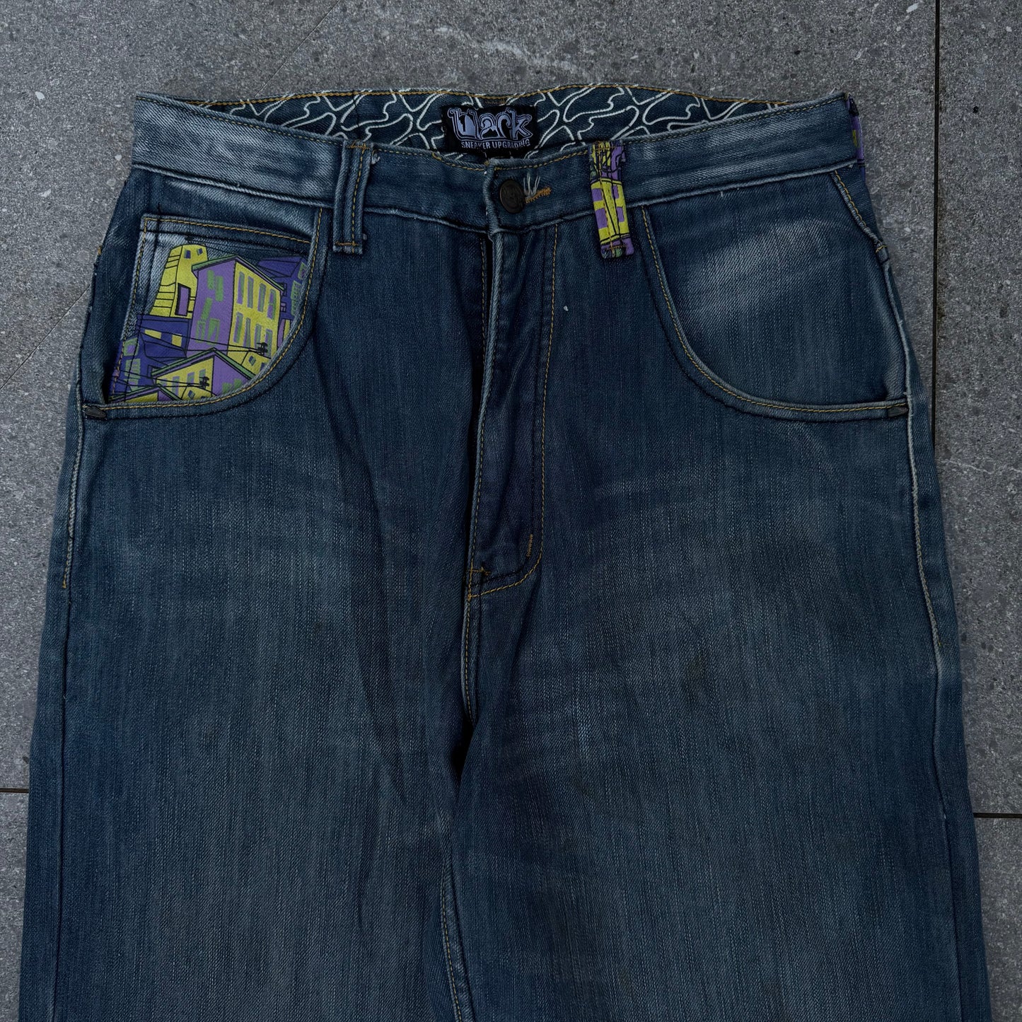 black pastel jeans - 30x31”