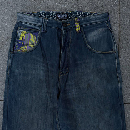 black pastel jeans - 30x31”