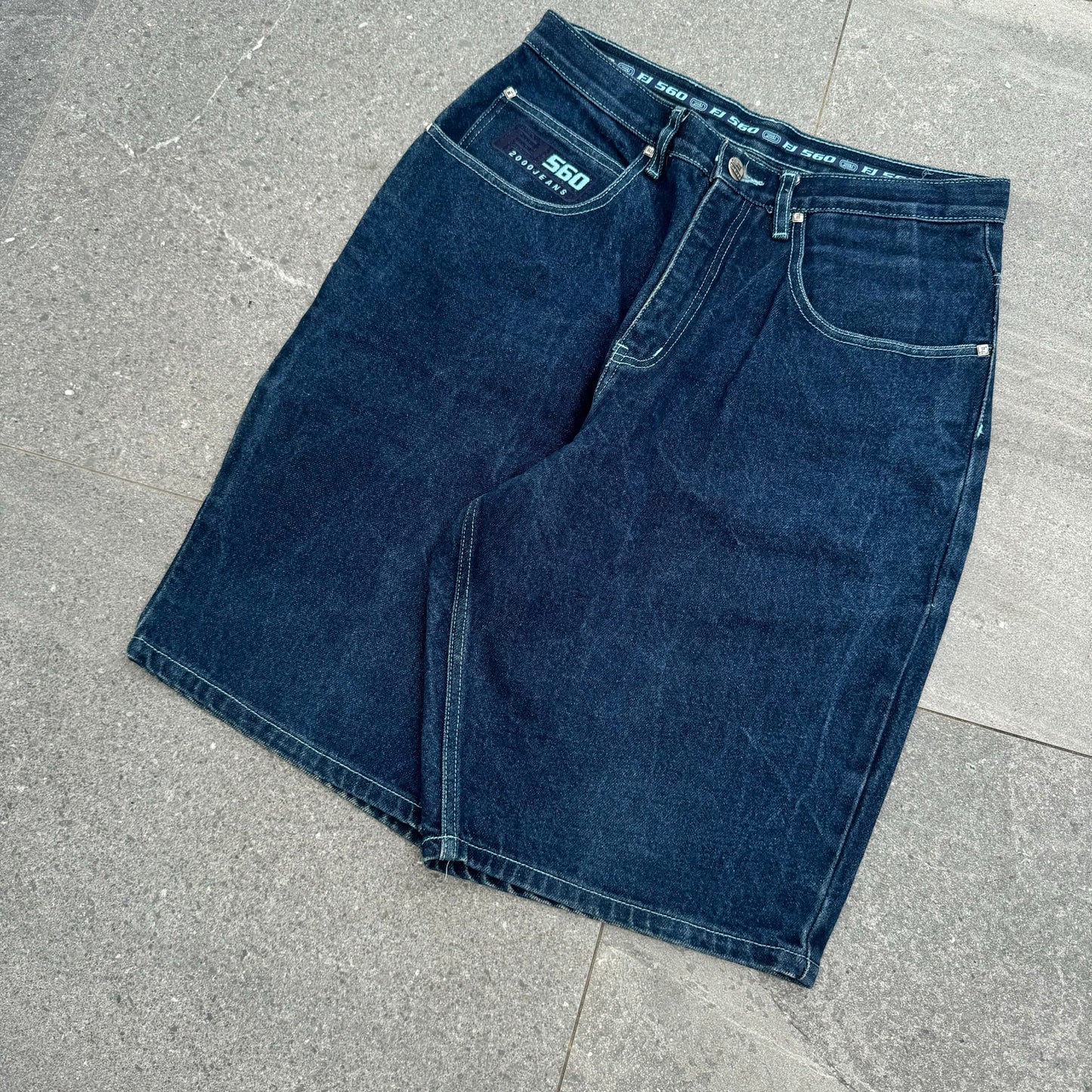 fj560 jorts so clean - 32x11.5”