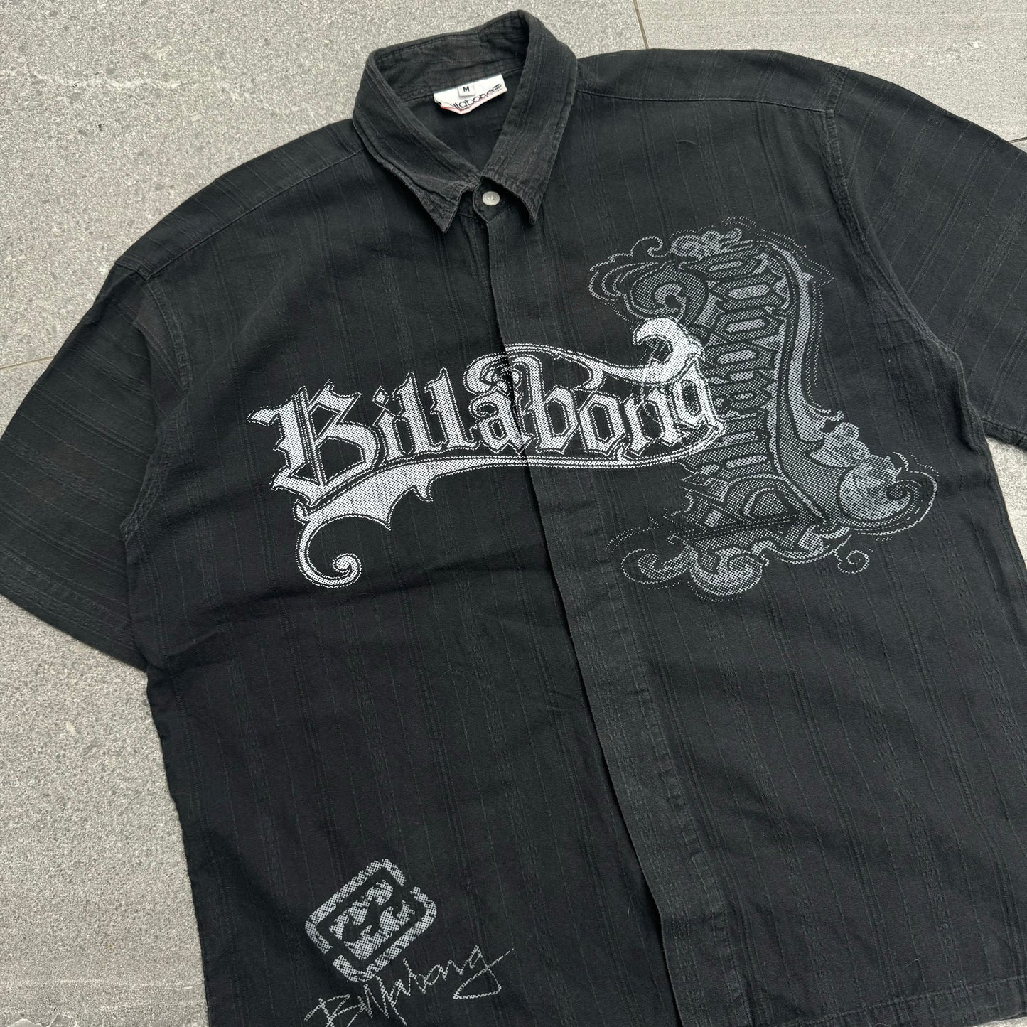 boxy billabong shirt - M