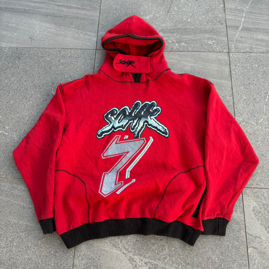 SOHK velcro balaclava hoodie (look at the pics) - XL