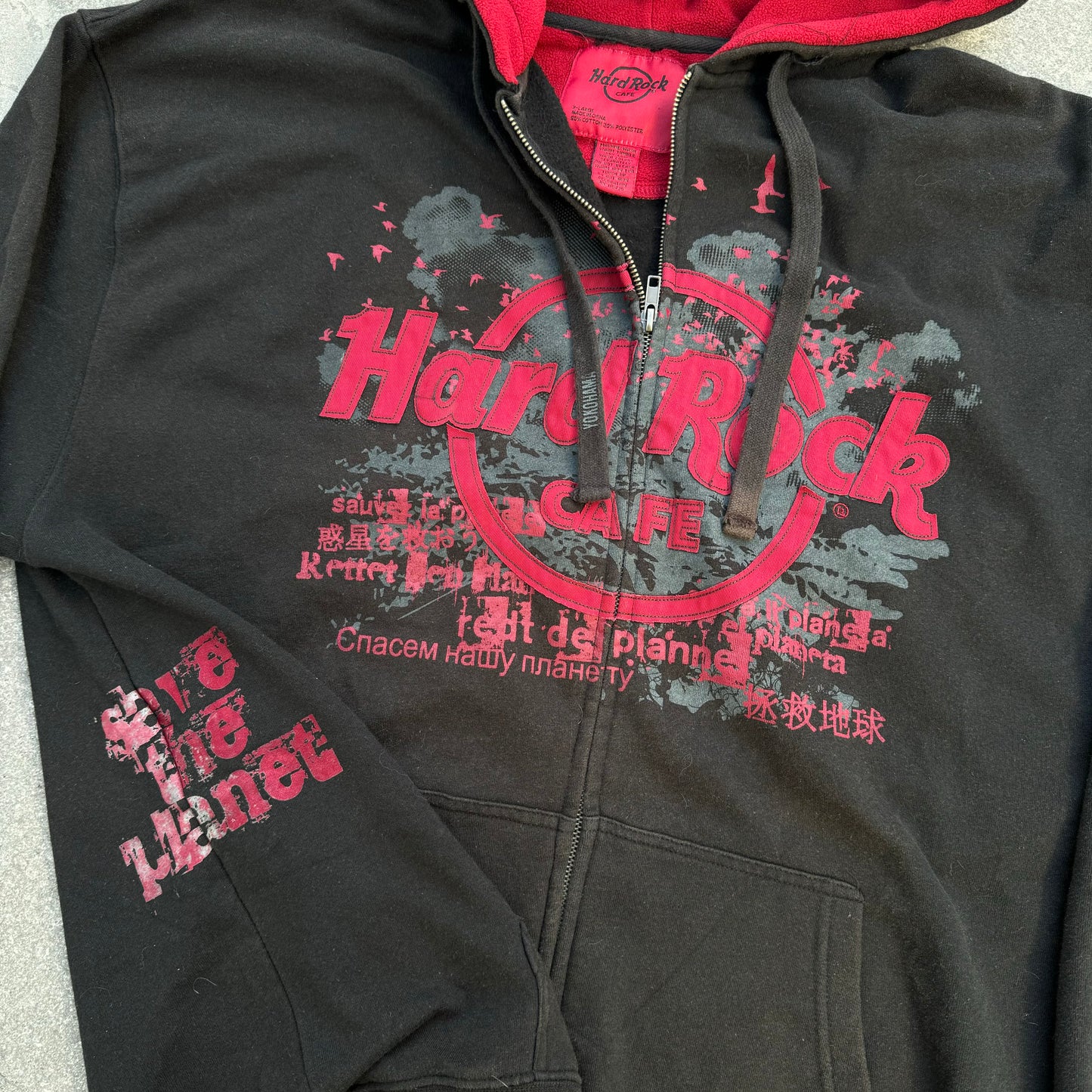 hard rock hoodie - XL