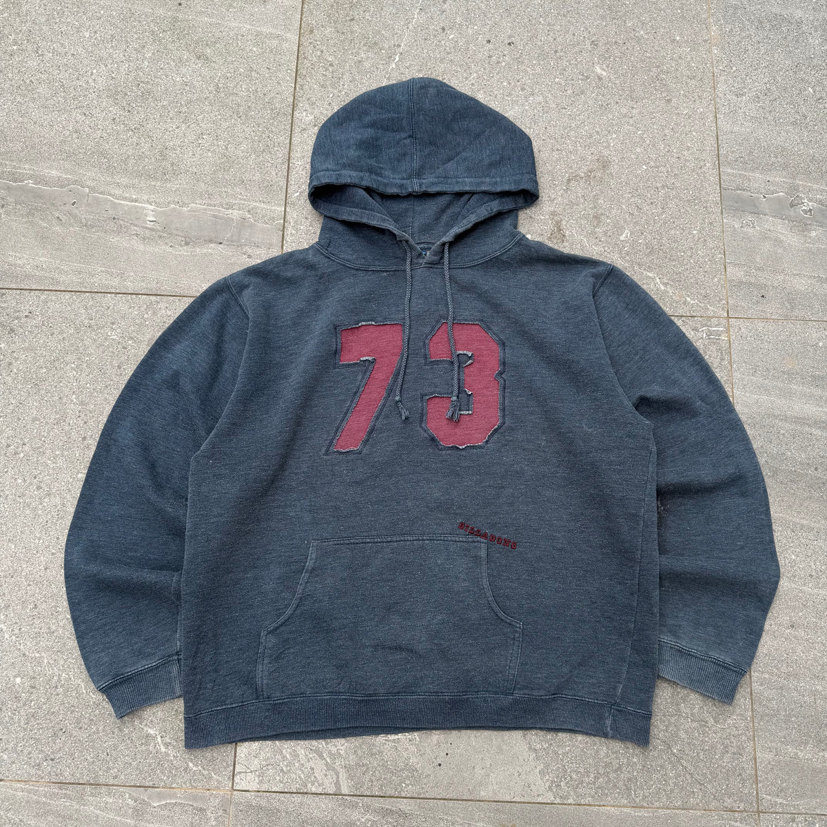 pics don’t do this one justice. billy number hoodie - S