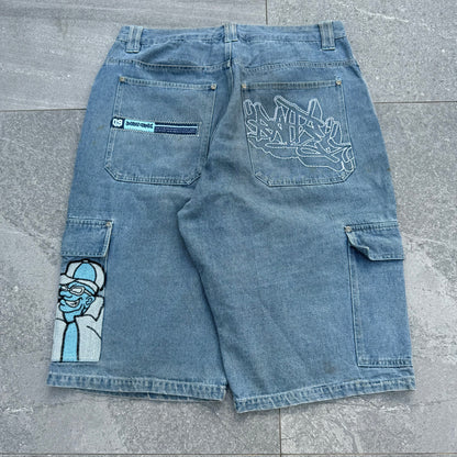 bobbygang jorts - 34x13.5”