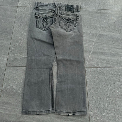 GRAAAIL CONCRETE WASH ROCK REVIVALS - 33x28”