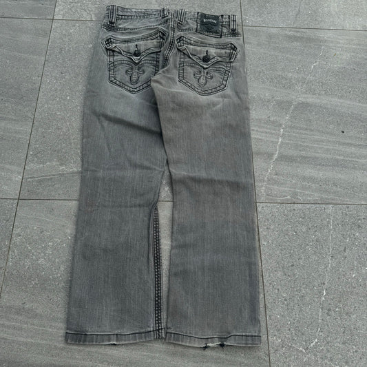 GRAAAIL CONCRETE WASH ROCK REVIVALS - 33x28”