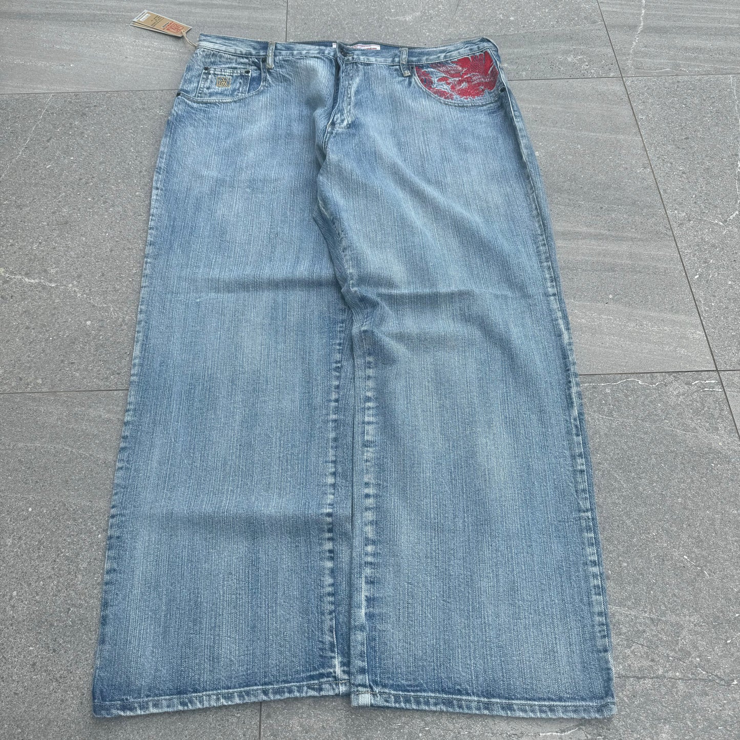 deadstock kanji jeans - 42x32”