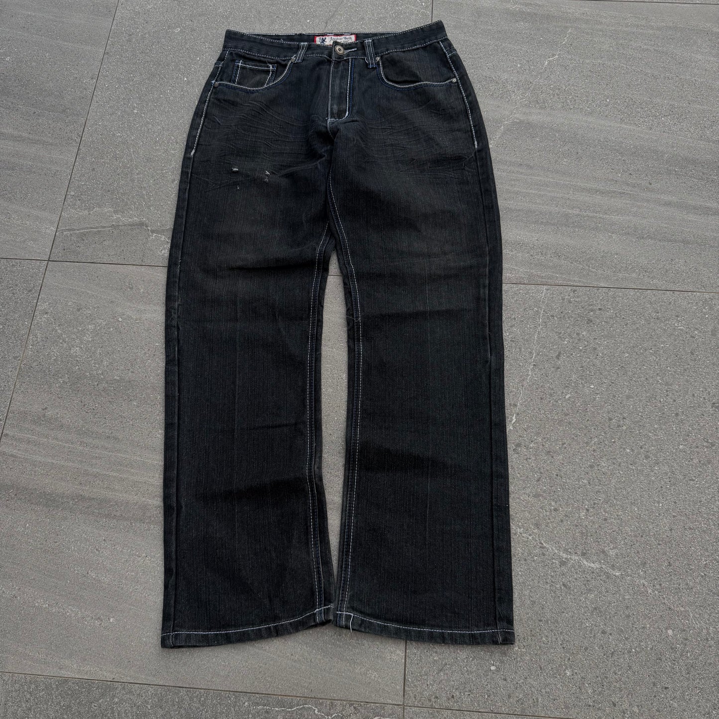 plaid hit bootcuts - 31x31”