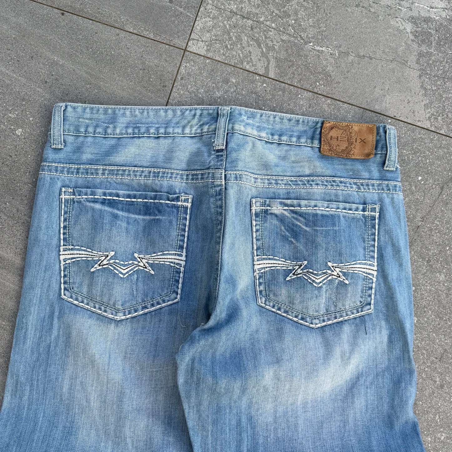 baggy helix bootcuts - 36x31”