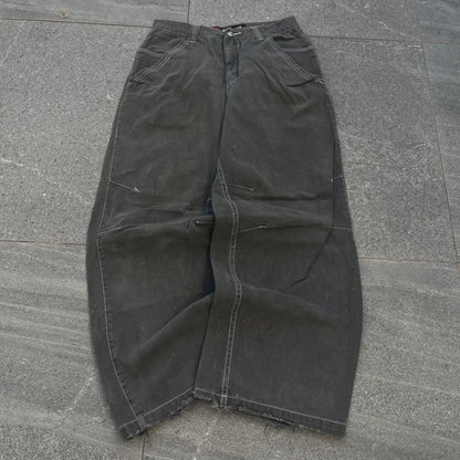 jnco spec exhaust barrel jeans - 30x28”