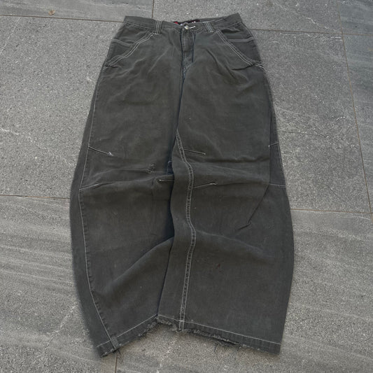 jnco spec exhaust barrel jeans - 30x28”