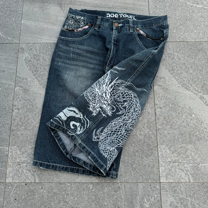 grail dogtown dragon jorts - 36x15”