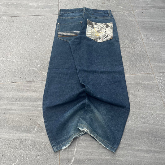 gangster asf southpoles - 34x30”