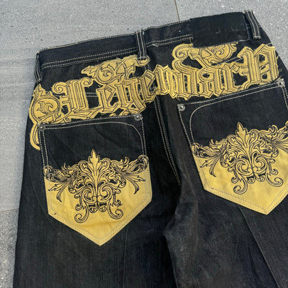 grail delf jorts - 32”