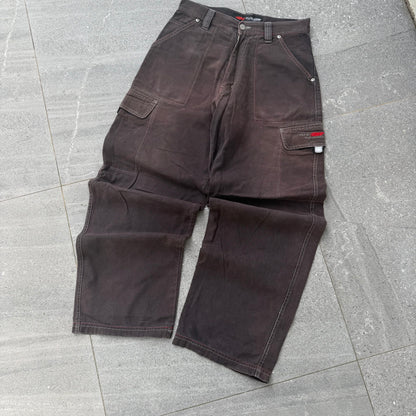 brown/black faded pjs surf jeans - 30x30”