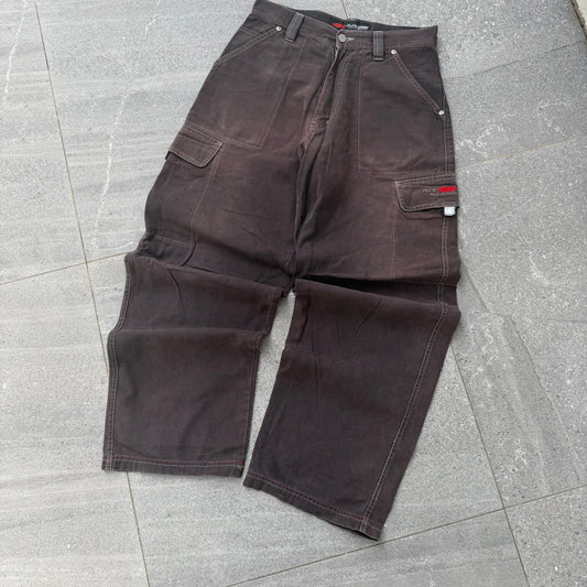 brown/black faded pjs surf jeans - 30x30”
