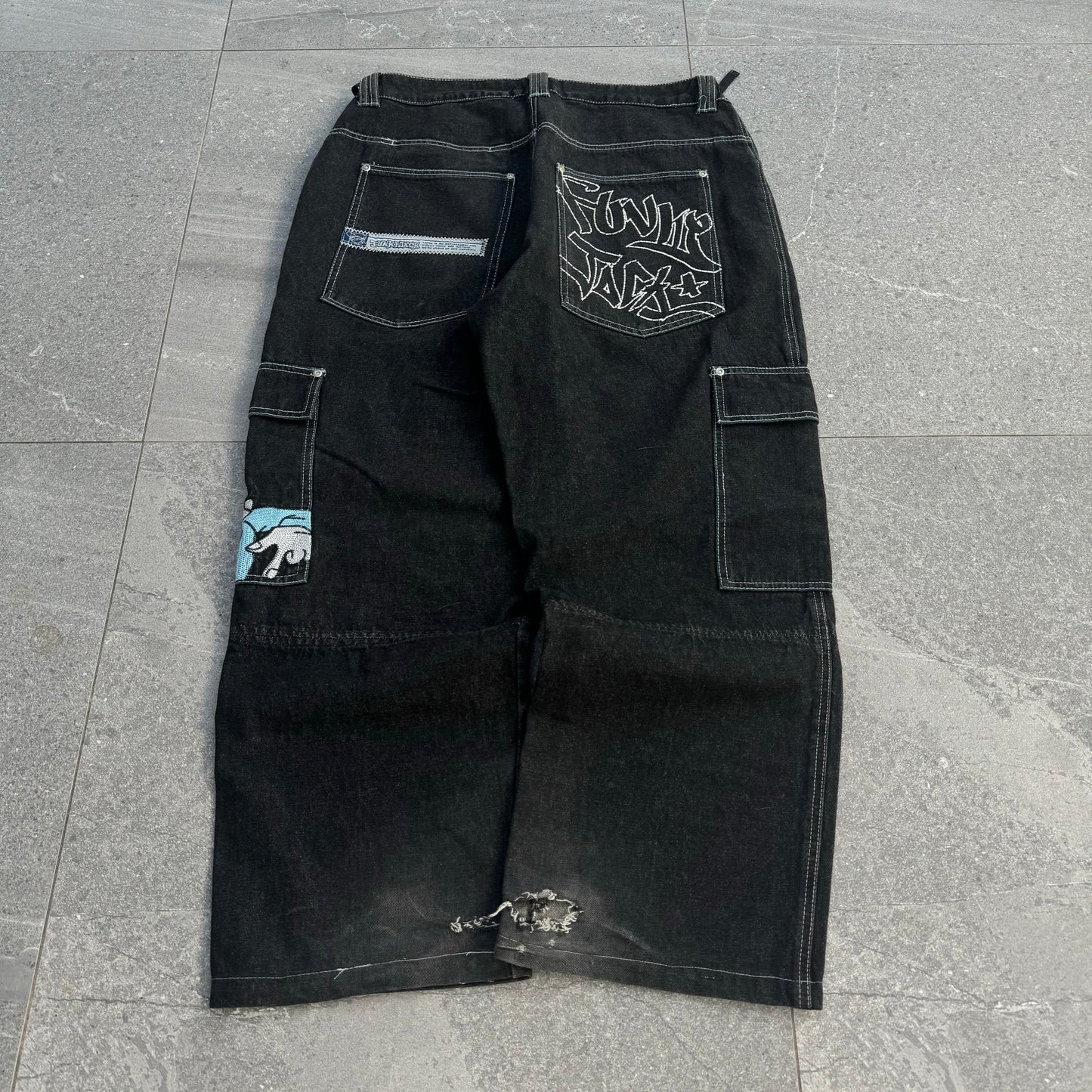 peak bobby gang jeans - 36x30”