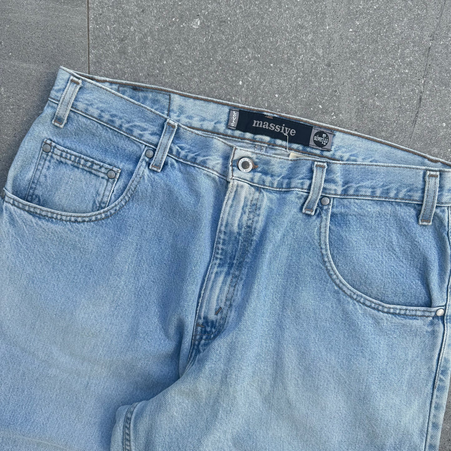 GRAIL GRAIL GRAIL silvertab massive jeans - 36x30”
