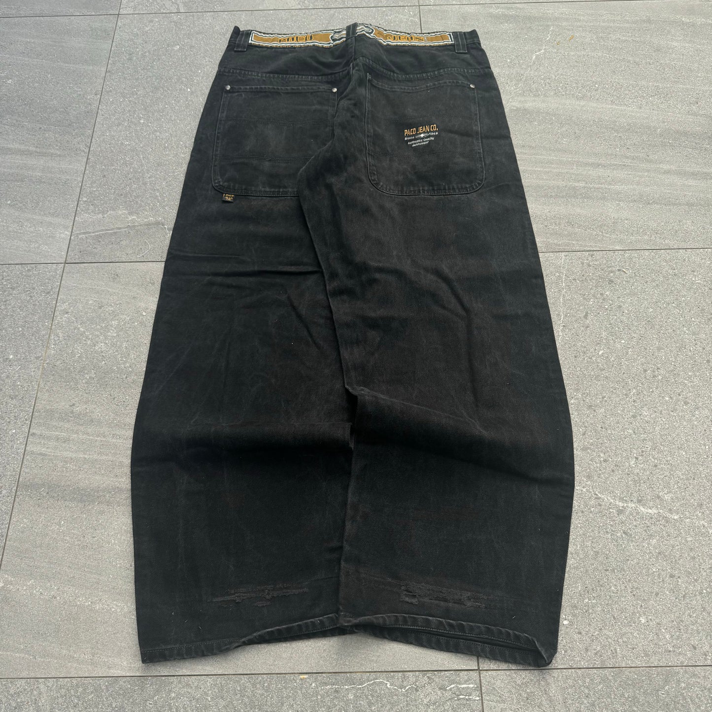 hard asf paco jeans - 38x32”