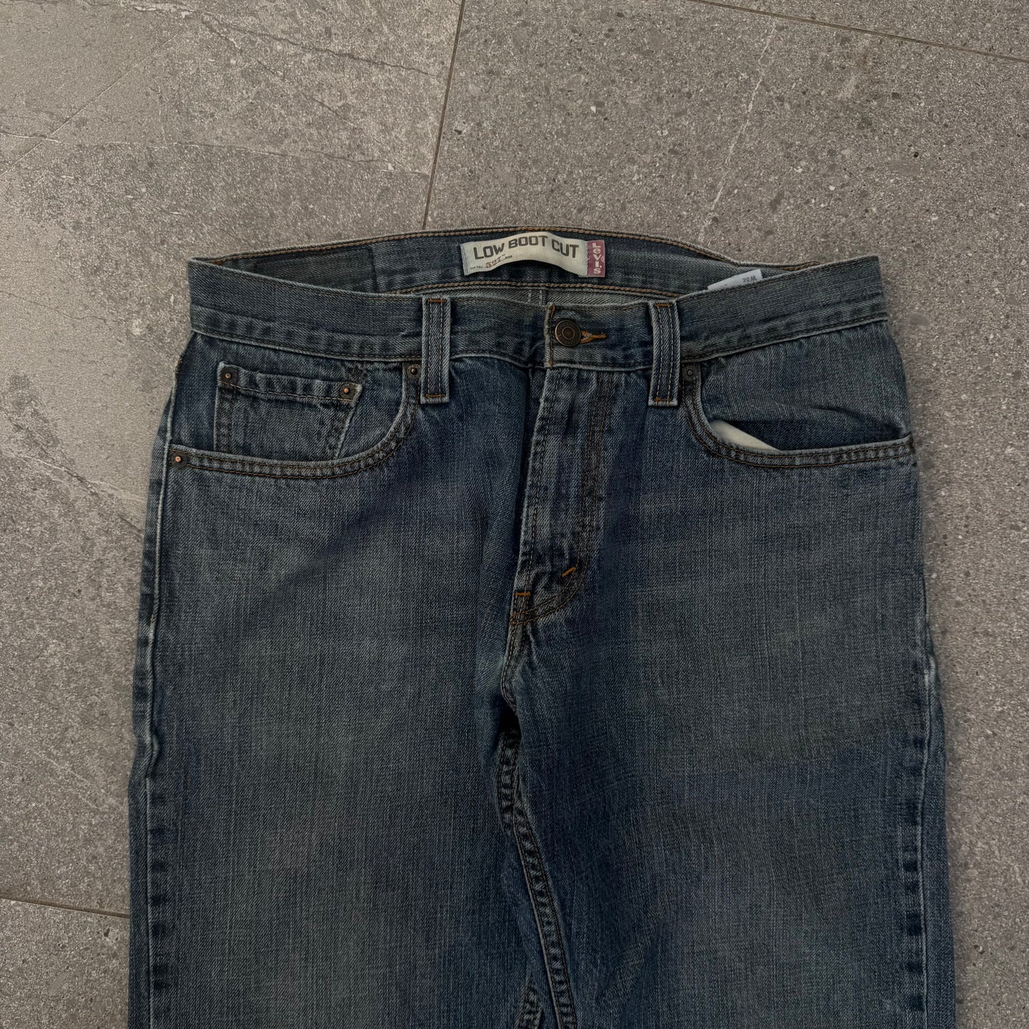 beautiful low rise bootcuts - 32x31”