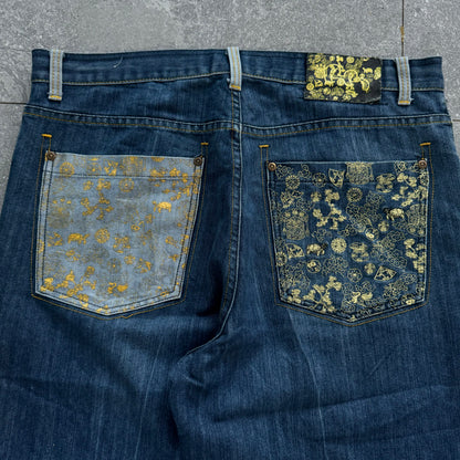 royal blue jeans - 40x31”