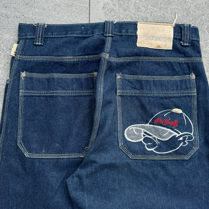 school of hard knocks jeans - 34”