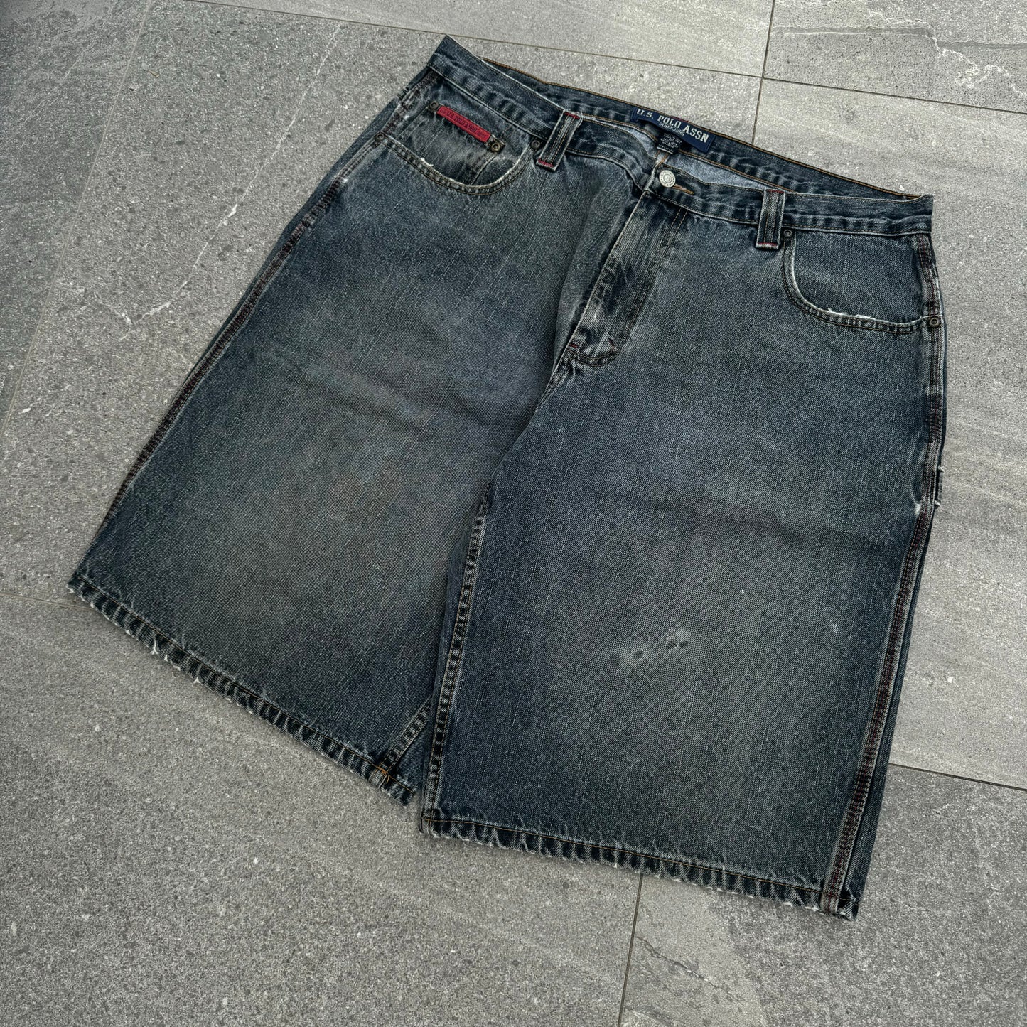 polo assn jorts - 38x12.5”