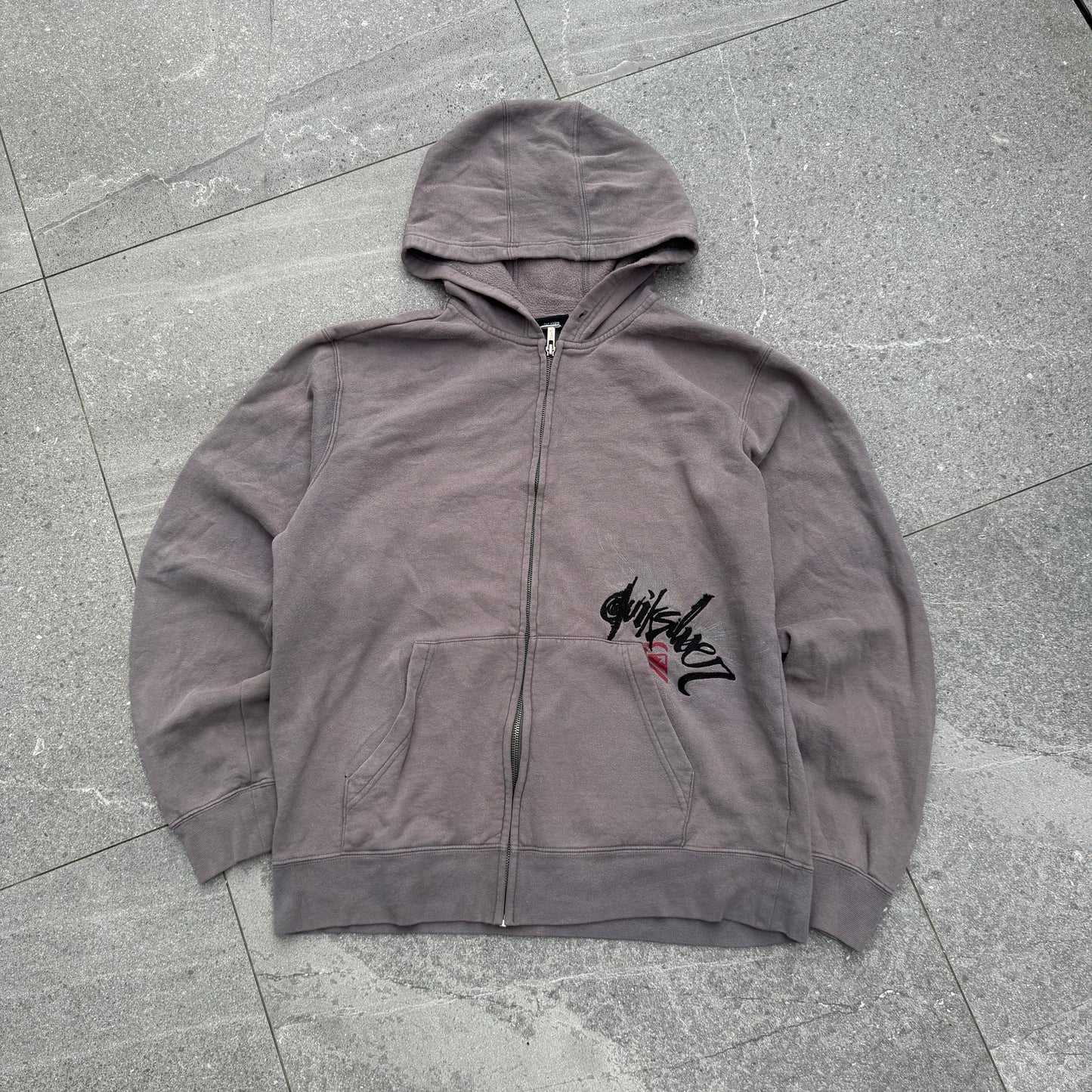 prolly the nicest most tasteful quiksilver hoodie - M