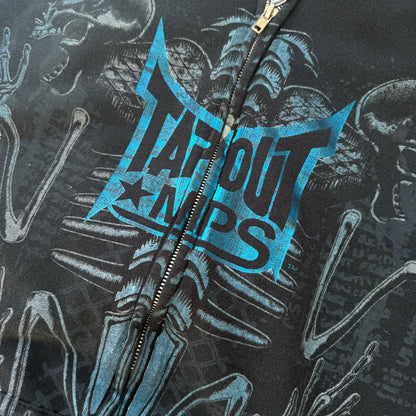 tapout zip up hoodie - L