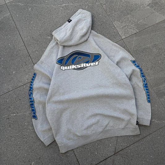 INSANE. quad hit quiksilver hoodie - M/L