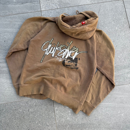 quiksilver back hit zipup - M