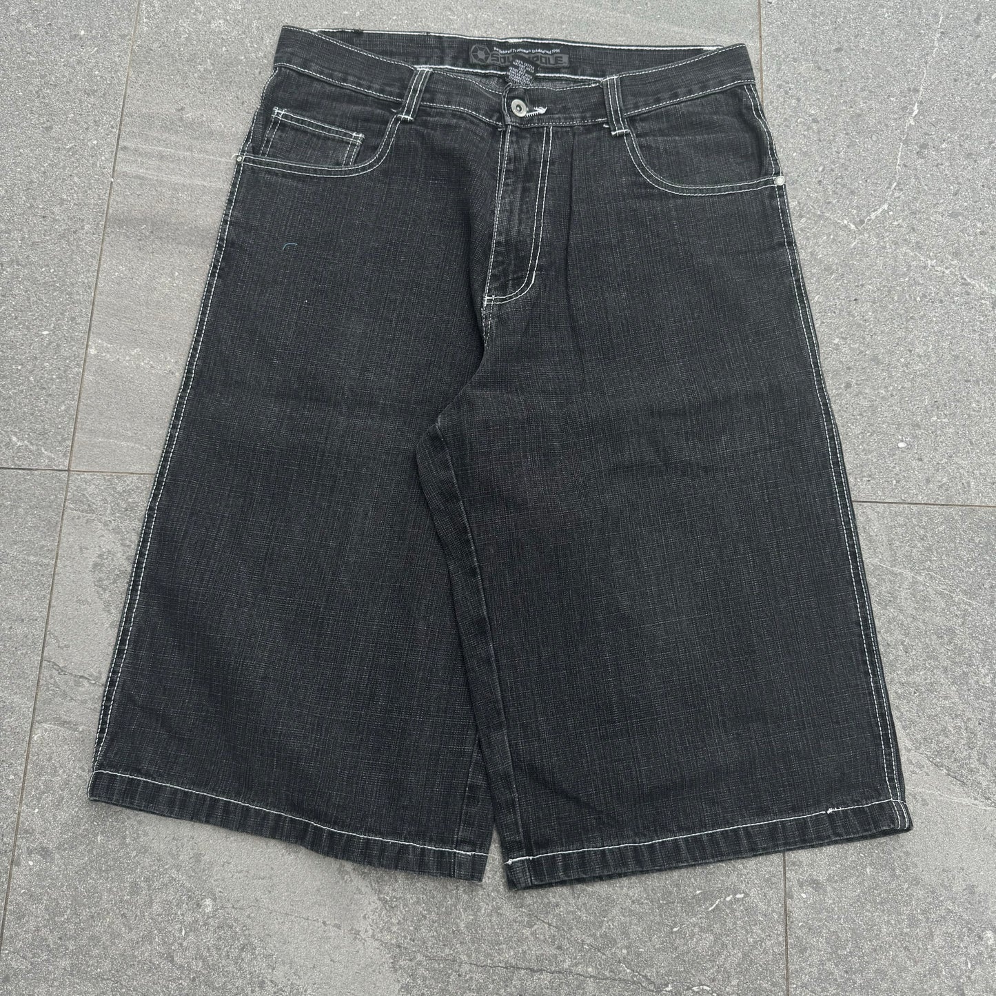 fat southpole jorts - 36x16”
