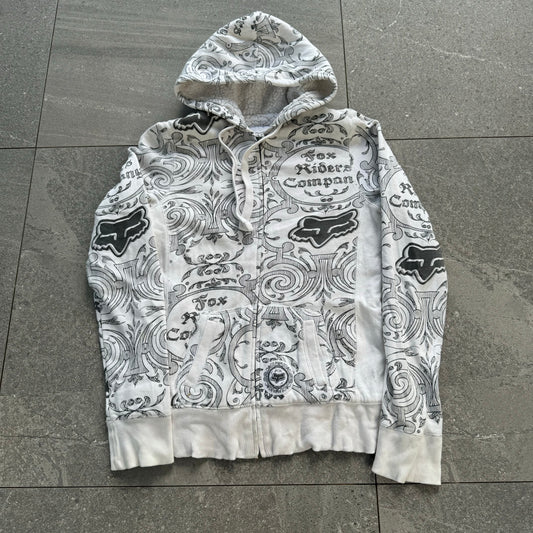 women’s fox slim kinda hoodie idk the name but it’s hard wear it with some huge jeans - S