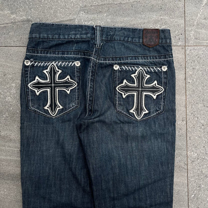 insane archair cross bootcuts - 32x32”